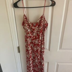 Hello Molly Red Floral Dress